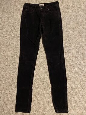 BDG Black Corduroy Slim Pants